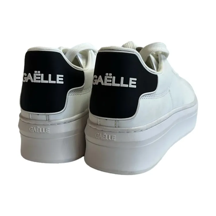 Gaelle Paris GACAW0013 ADDICT Sneaker Donna Stringate Bianco Nero