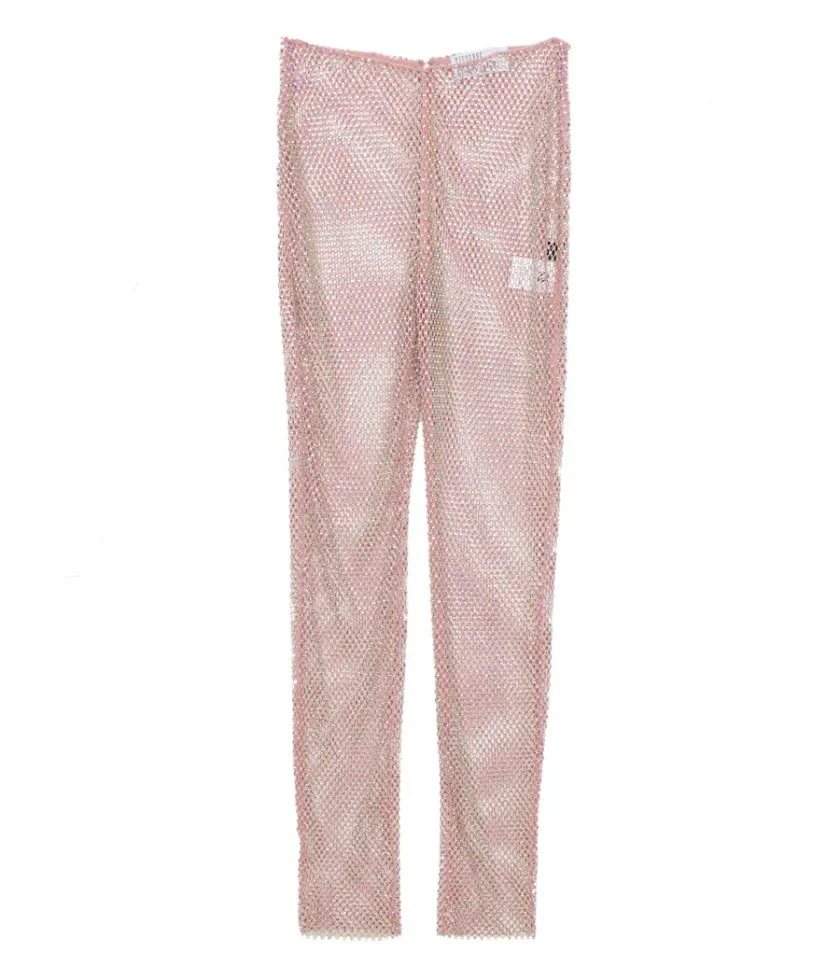 GIUSEPPE DI MORABITOCRYSTAL EMBROIDERED LEGGINGS