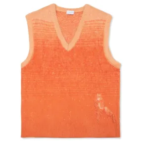 Gradient Mohair Vest - Sunkist