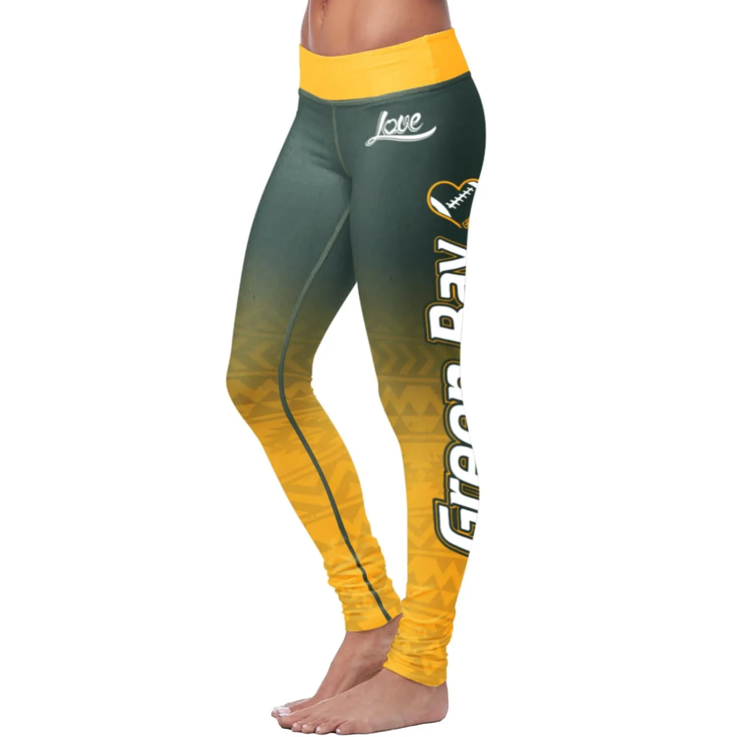 Green Bay Sports Loving Girl Classic Leggings