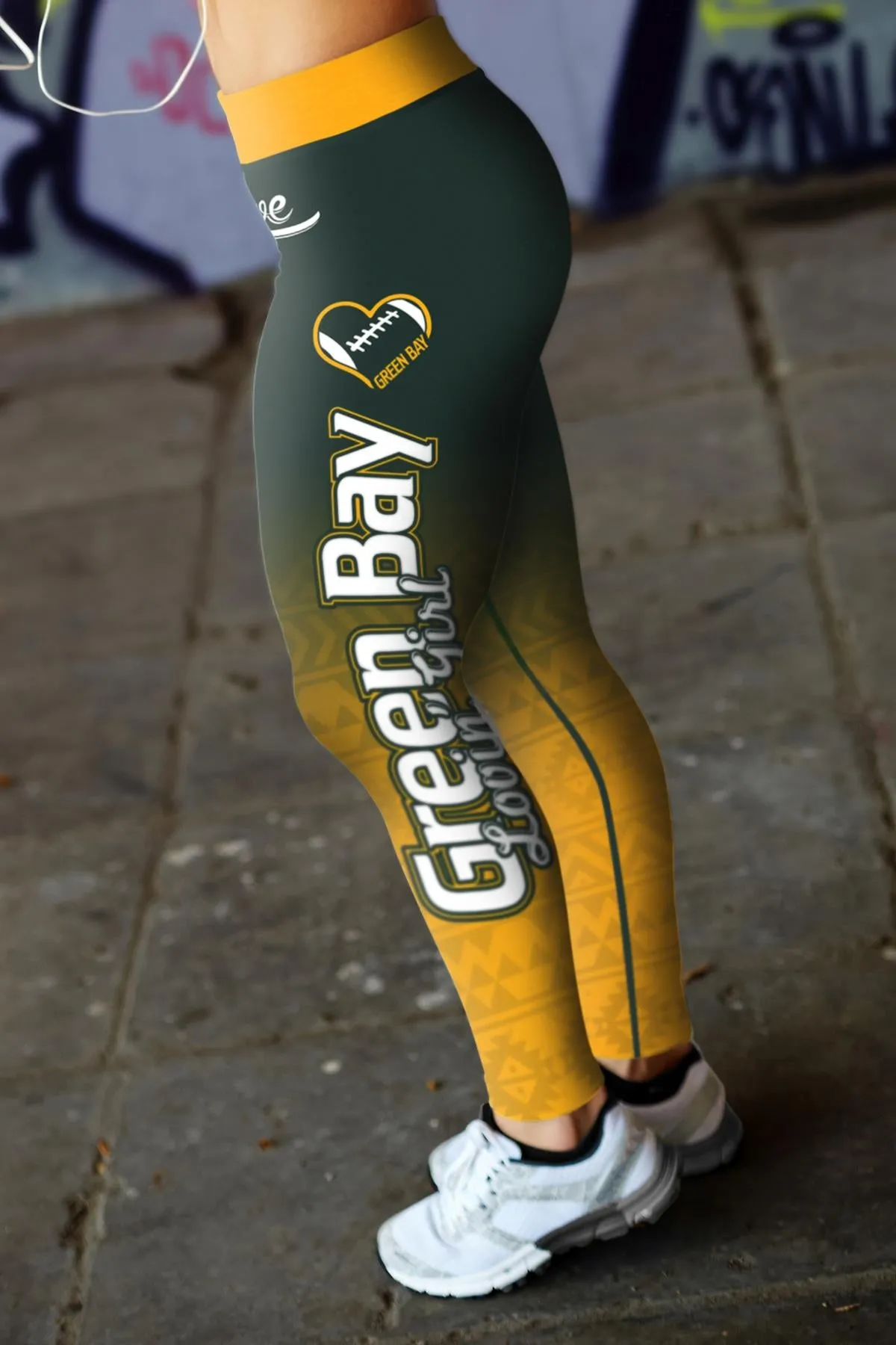 Green Bay Sports Loving Girl Classic Leggings