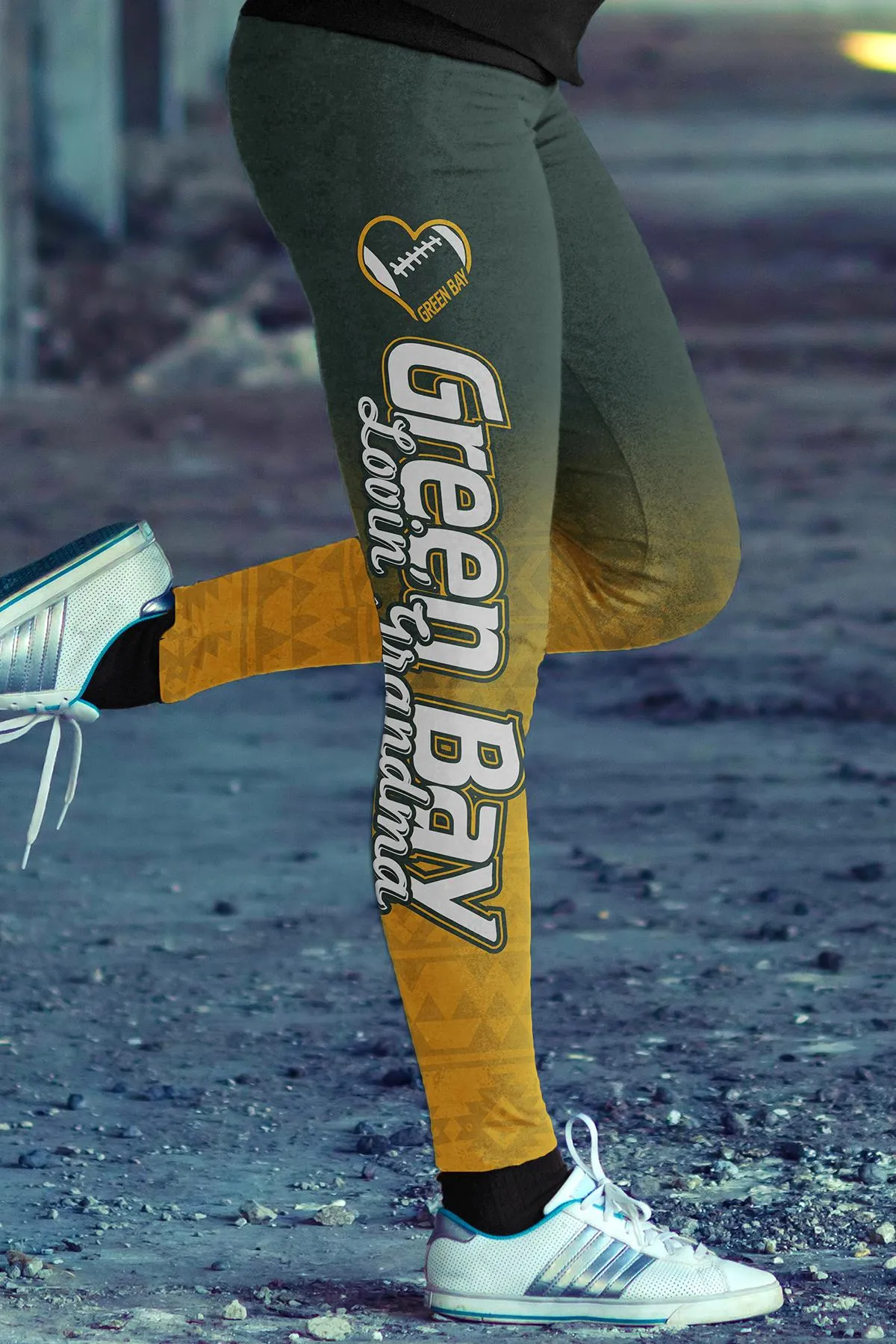 Green Bay Sports Loving Grandma Classic Leggings