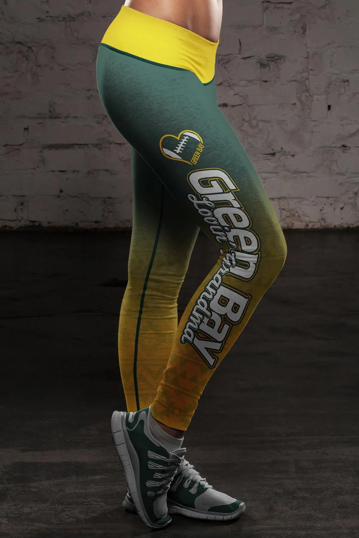 Green Bay Sports Loving Grandma Classic Leggings