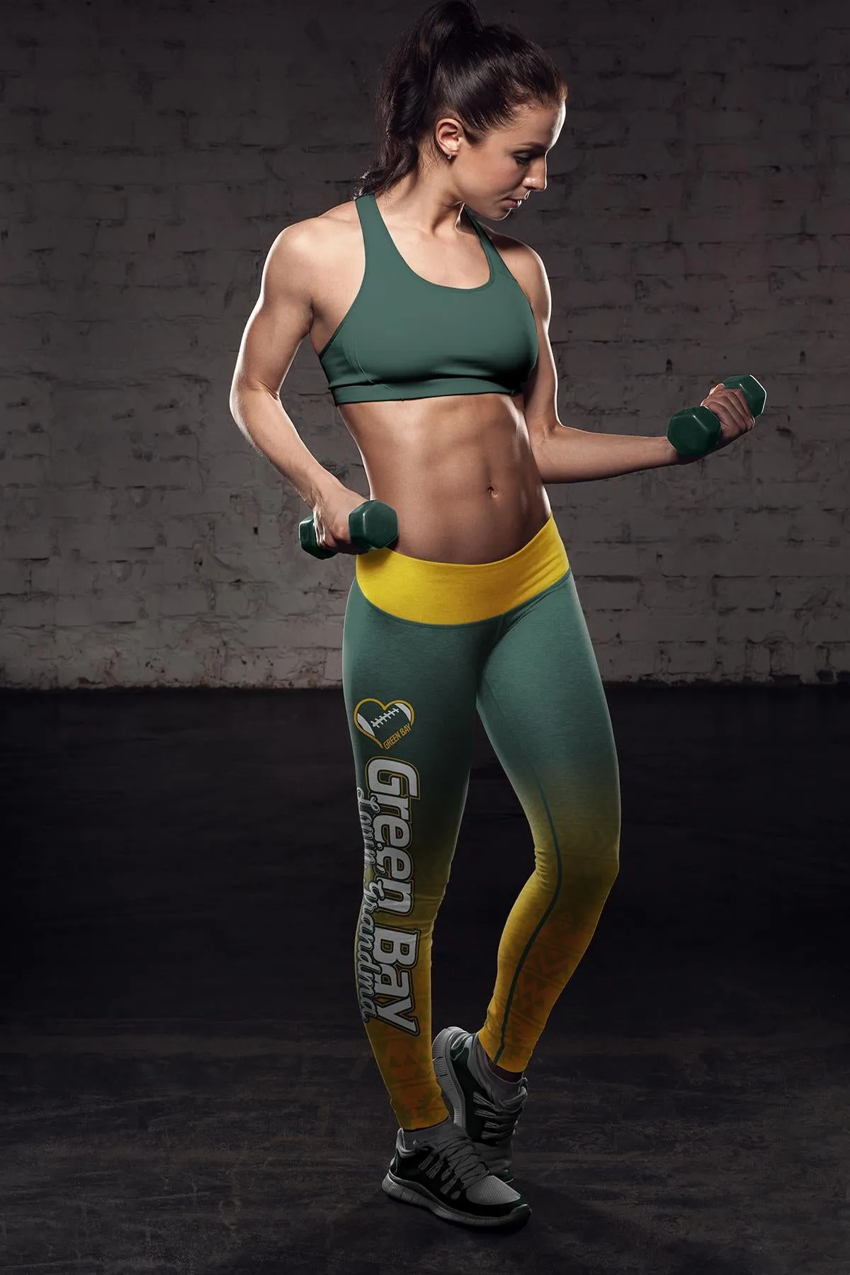 Green Bay Sports Loving Grandma Classic Leggings