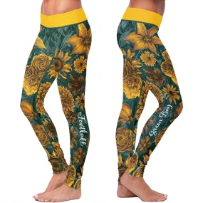 Green Bay Sports Sun Flower Leggings