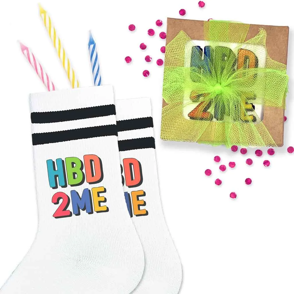 Happy Birthday to Me – Fun Socks for Birthday