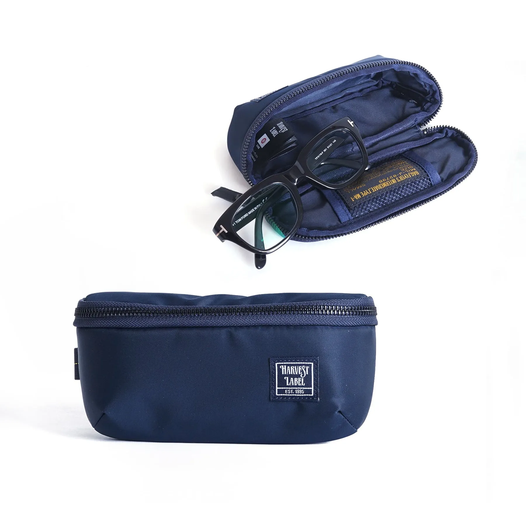 Harvest Label - Bag, Flyers Supply HSP-0173 Glasses Case Air Force Blue