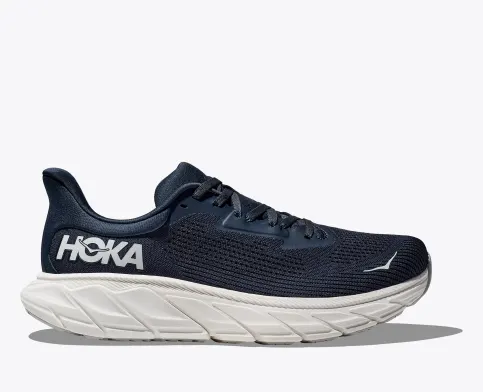 Hoka Men’s Arahi 7 Athletic Shoes-Outer Space/White **Wide Width**