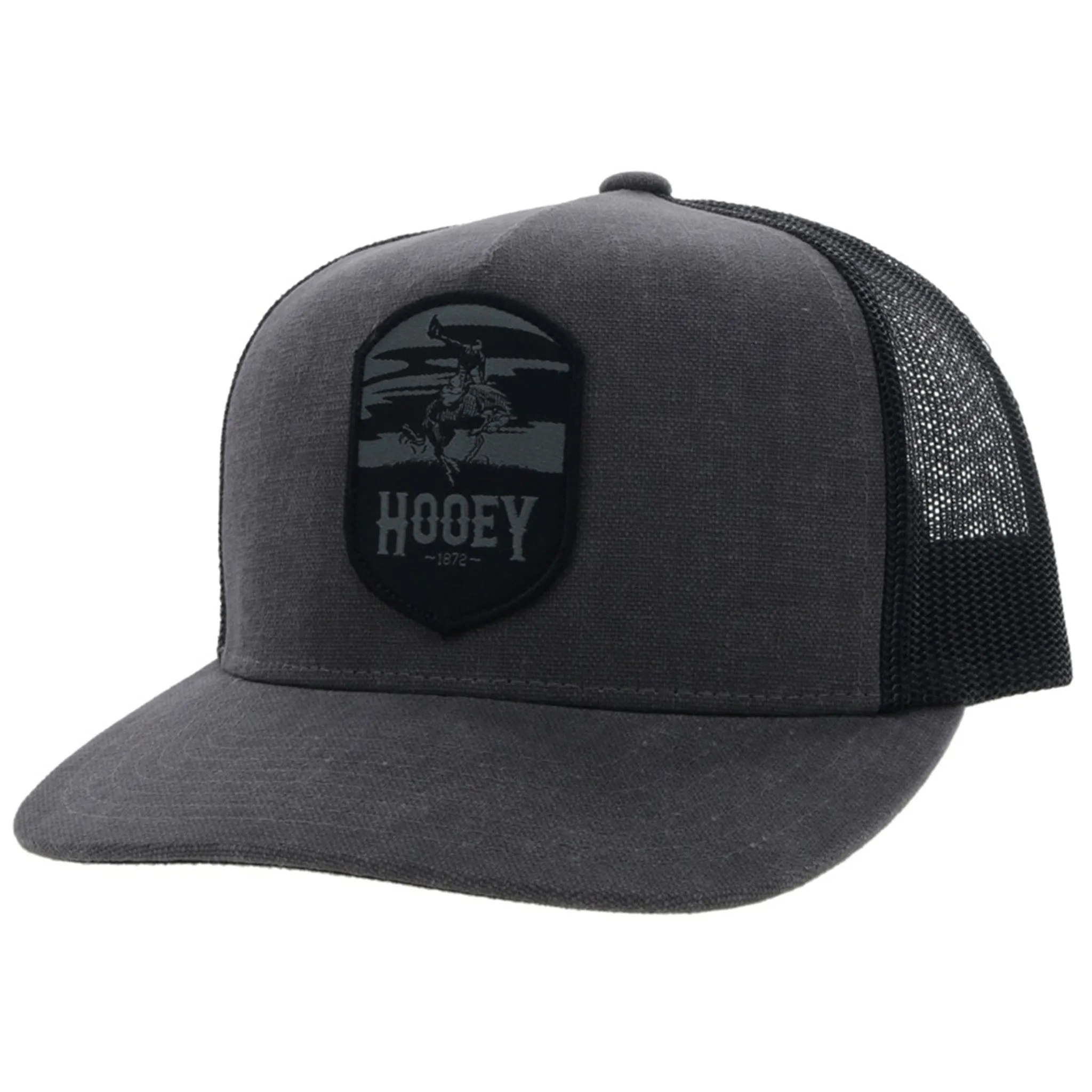 Hooey Charcoal & Black Cheyenne Cap