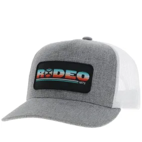 Hooey Youth Grey/White Serape Rodeo Cap