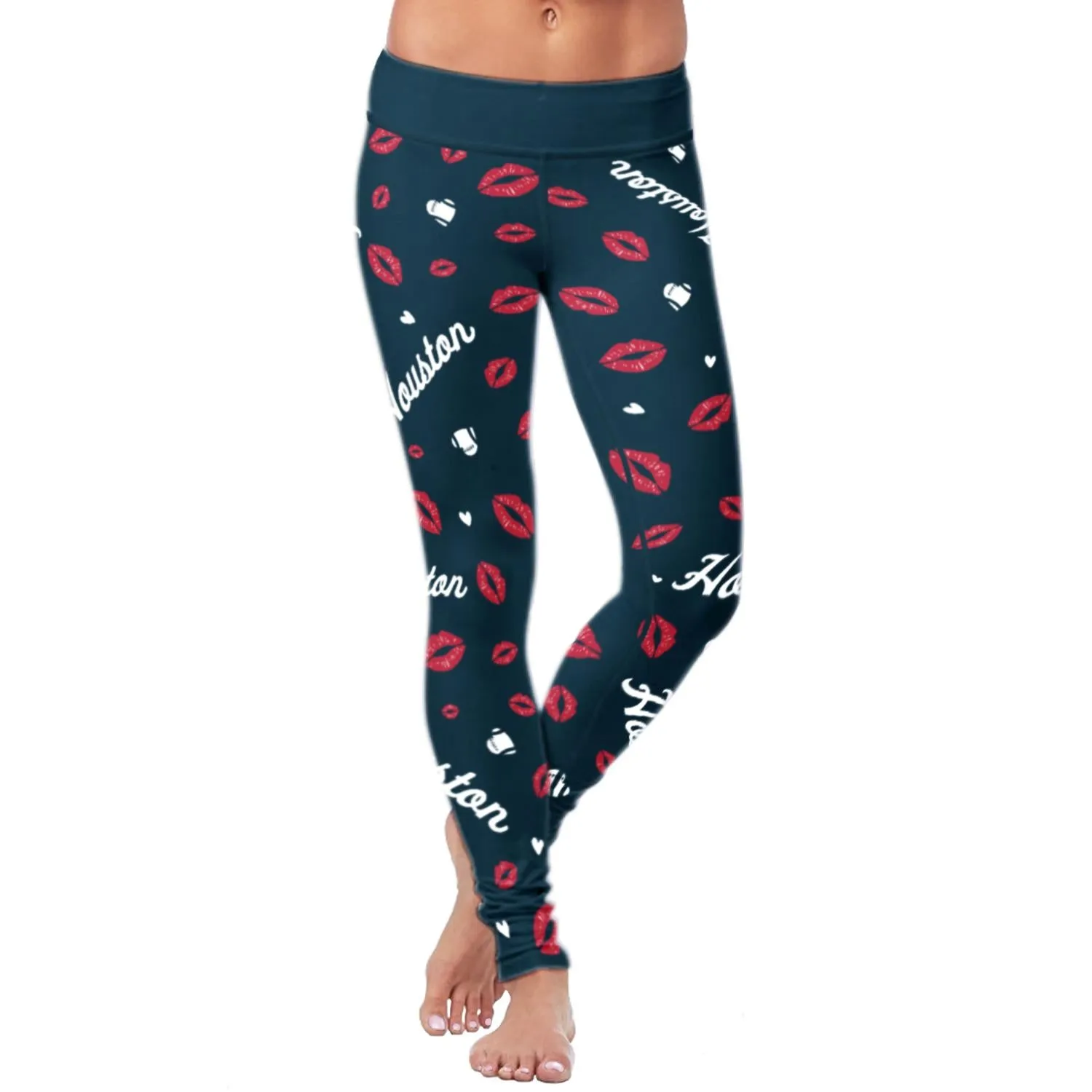 HOU Lovin Kisses FB Leggings