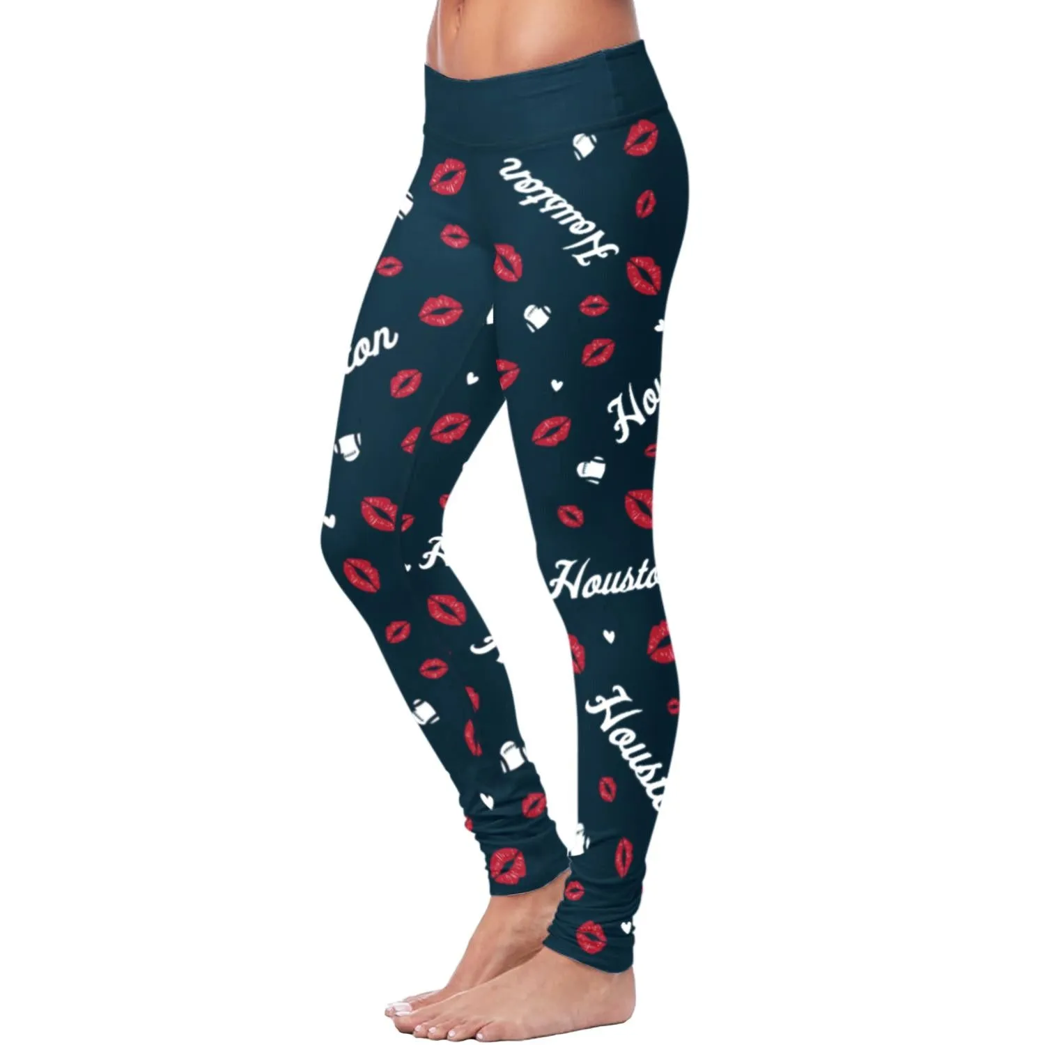 HOU Lovin Kisses FB Leggings