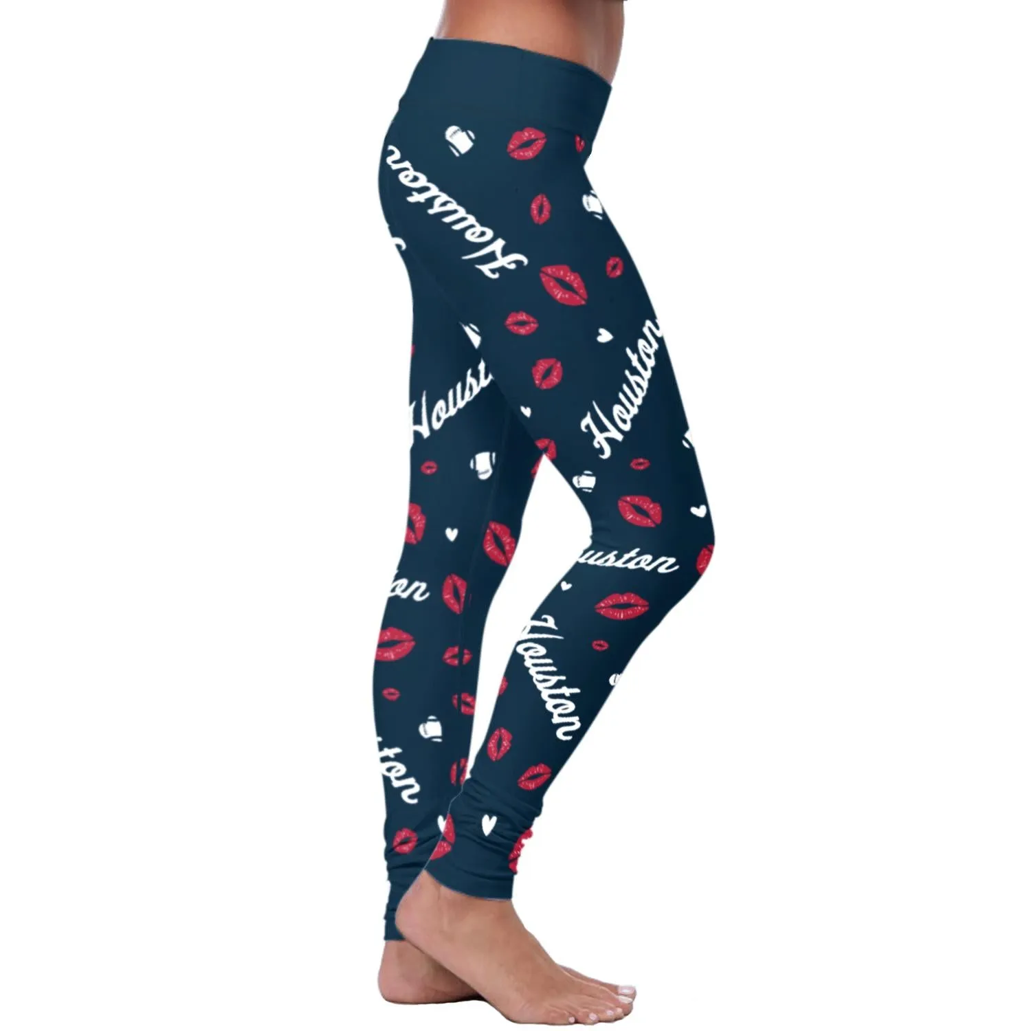 HOU Lovin Kisses FB Leggings