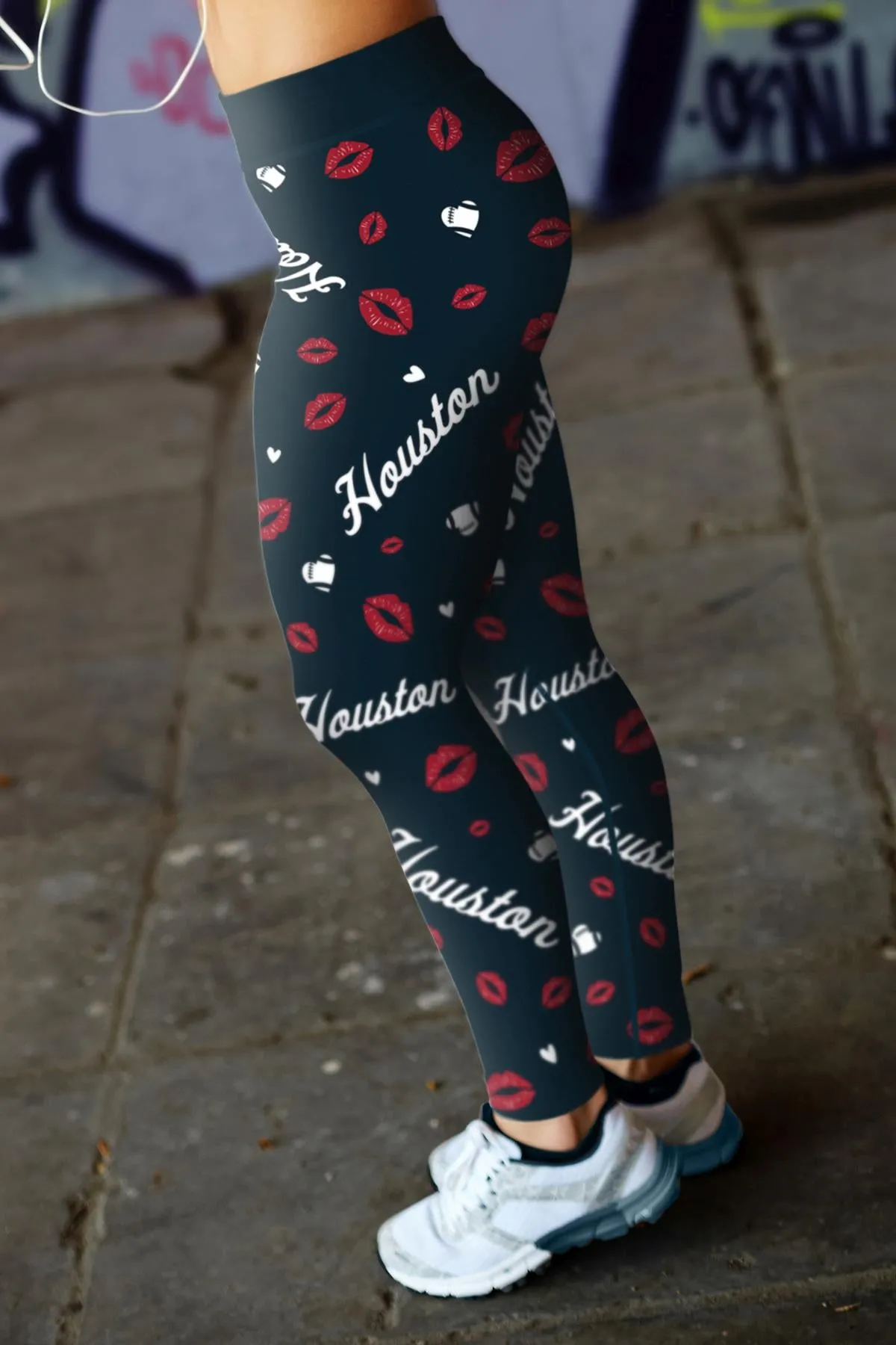 HOU Lovin Kisses FB Leggings