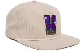 HUF CITY H CORDUROY SNAPBACK OFF WHITE