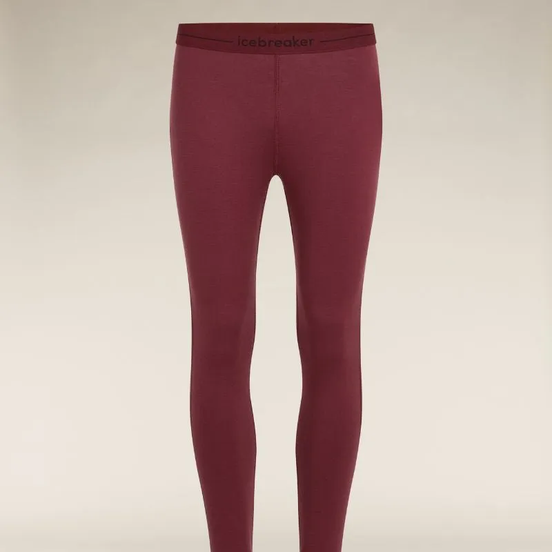 icebreaker Merino Base Layer Women's 260 Tech Leggings Tights -  Port