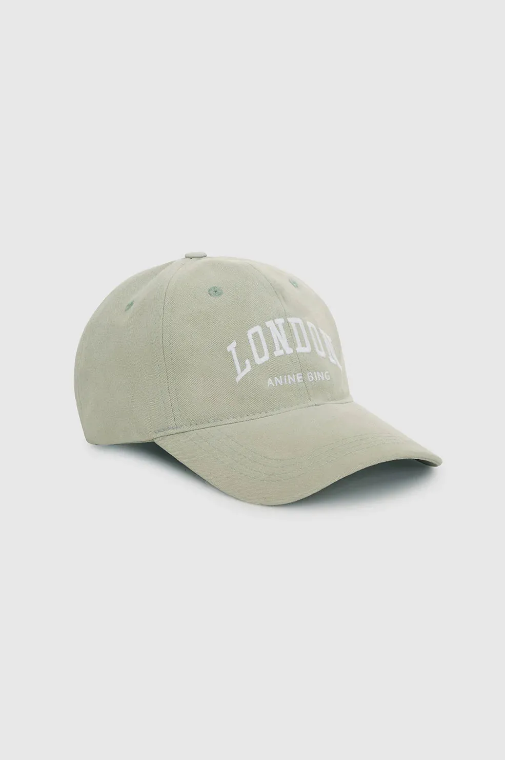 Jeremy Baseball Cap University London - Wash Faded Seafoam