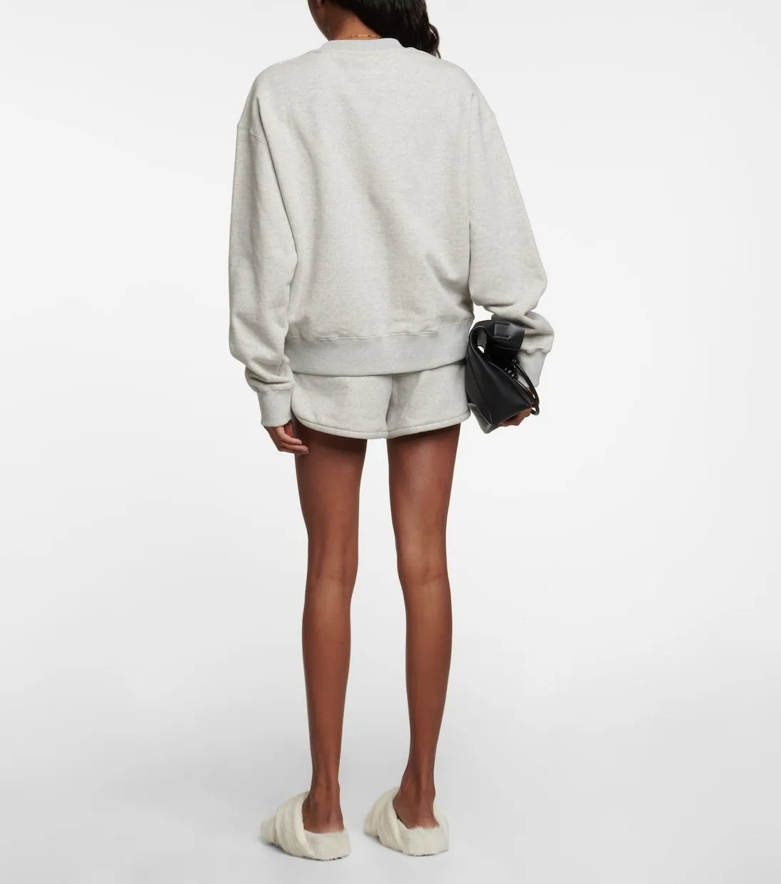 Jil Sander  |Crew Neck Unisex Street Style Long Sleeves Cotton Oversized