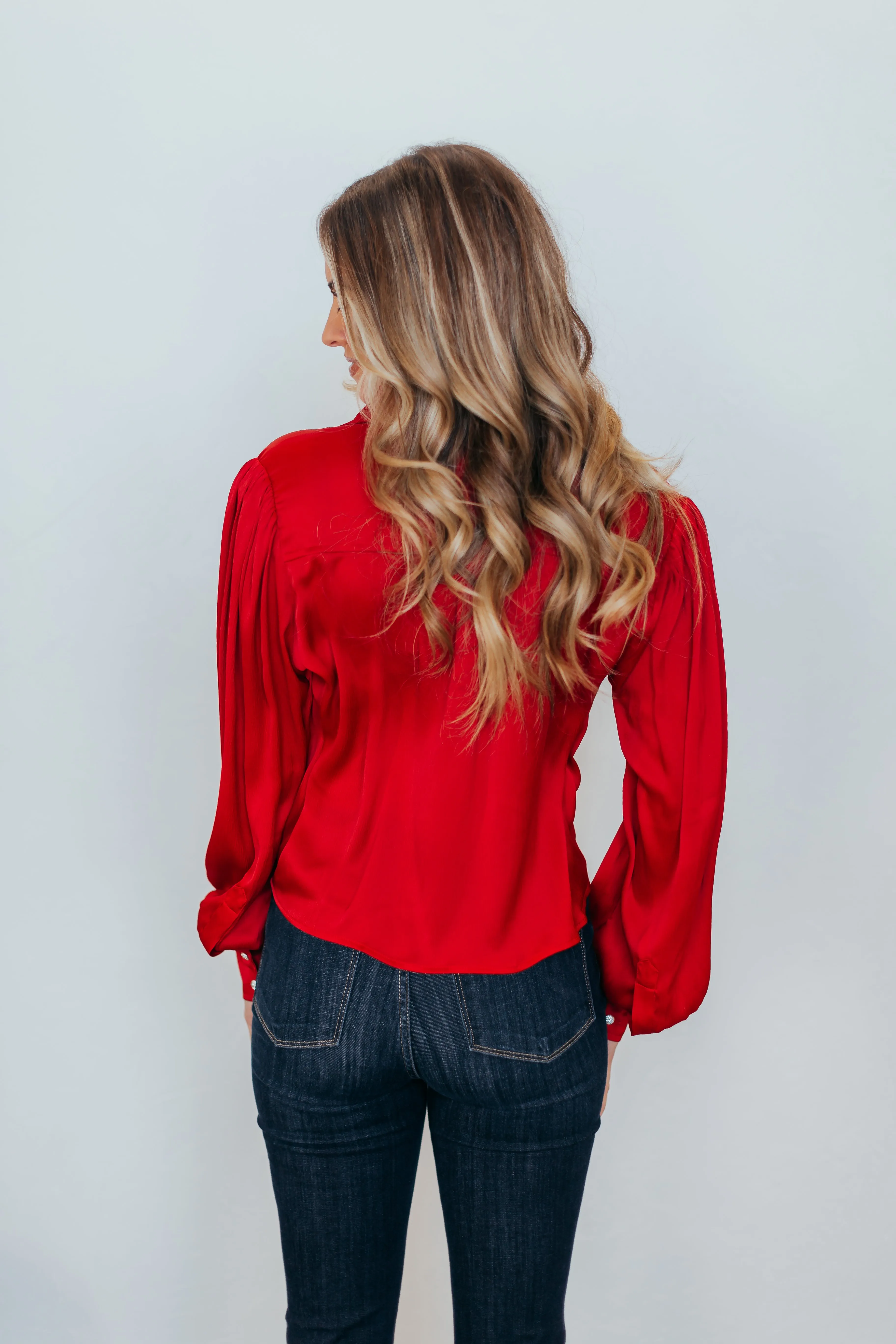 Kringle Button Down Top - 2 Colors