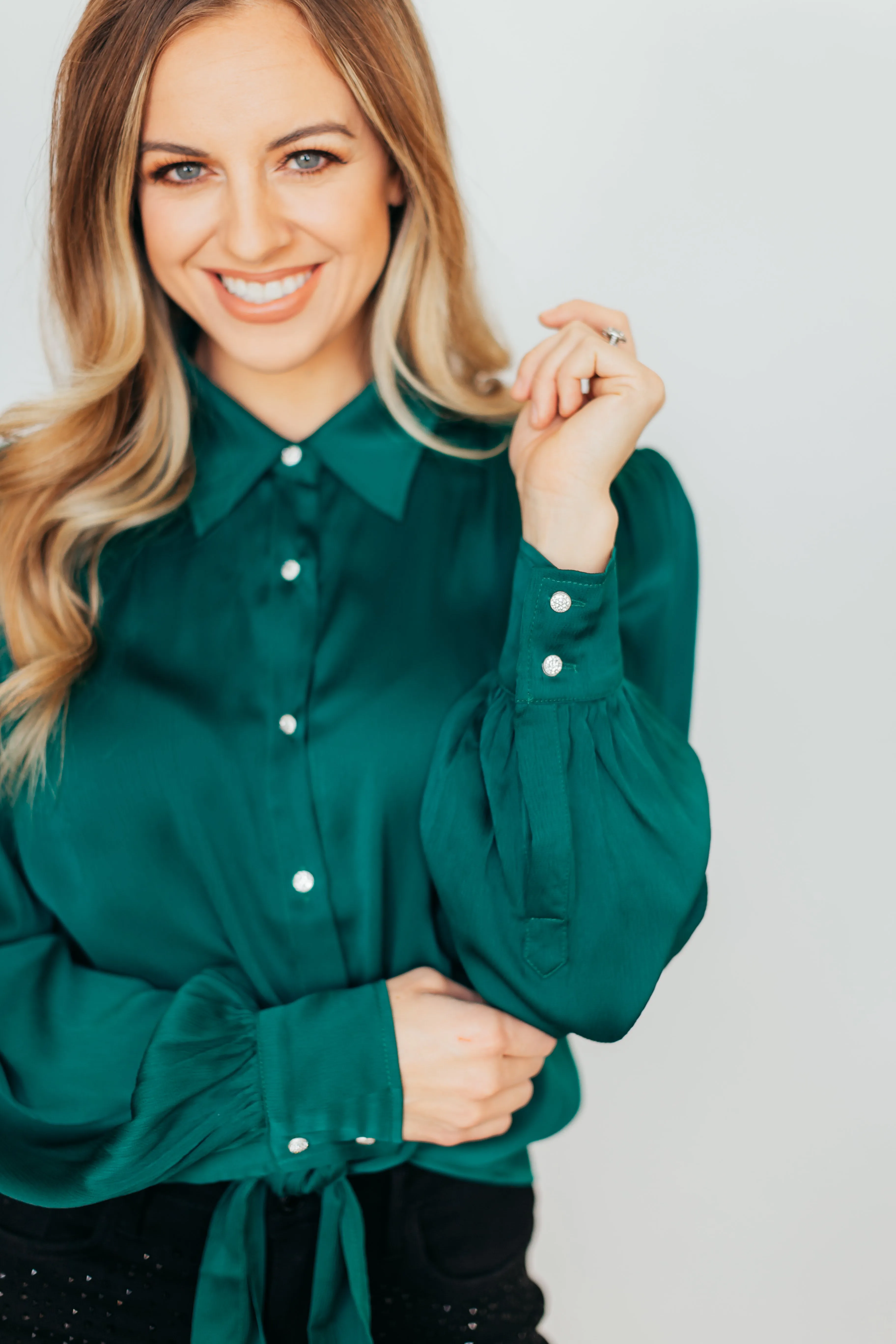 Kringle Button Down Top - 2 Colors