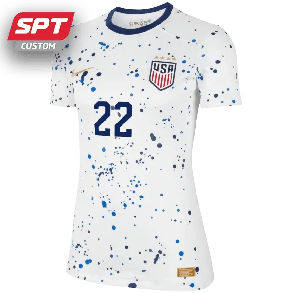 Kristie Mewis #22 USA National Womens Home Jersey - 2023