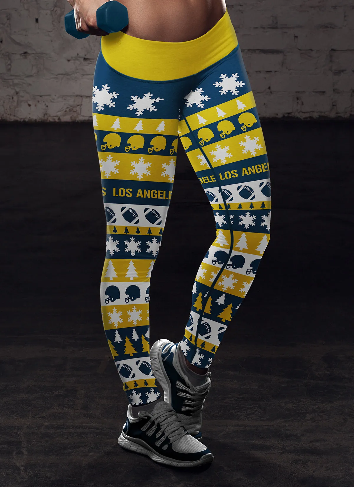 LA CHAR Christmas FB Leggings