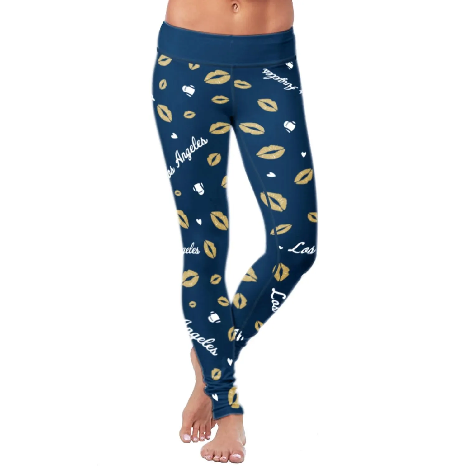 LA Lovin Kisses FB Leggings