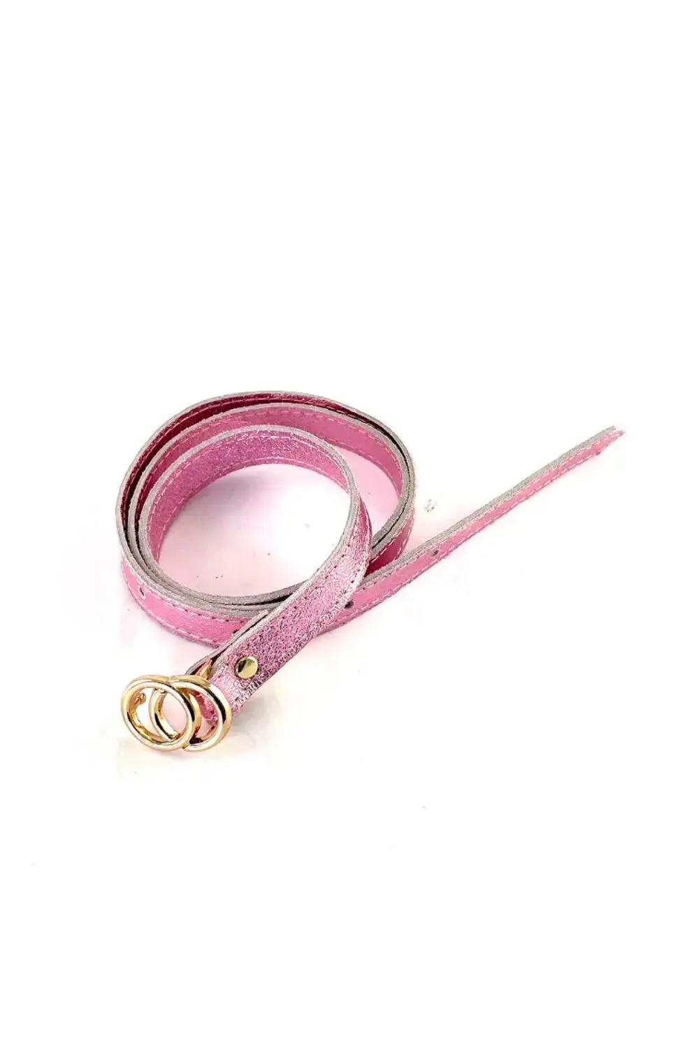 LAMINITO SKINNY BELT ROSA CHIARO