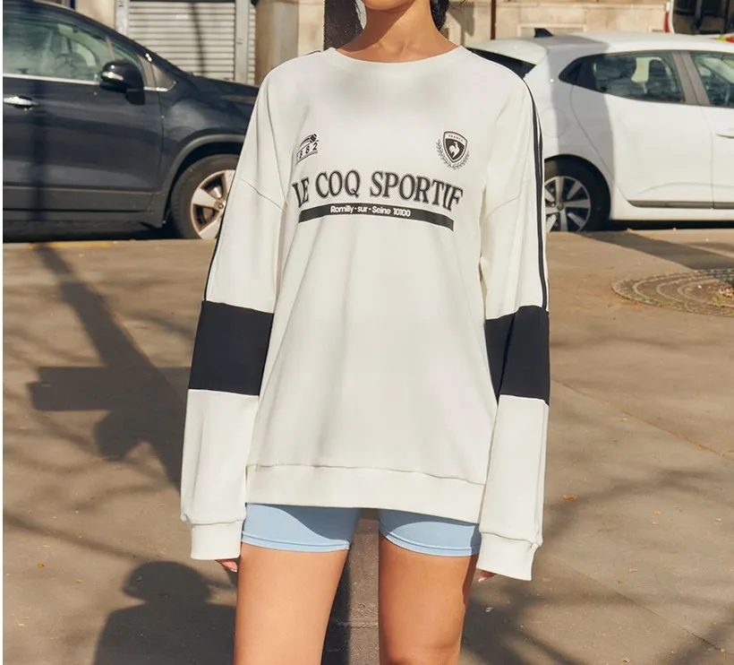 le coq sportif  |Unisex Street Style Long Sleeves Plain Cotton Logo