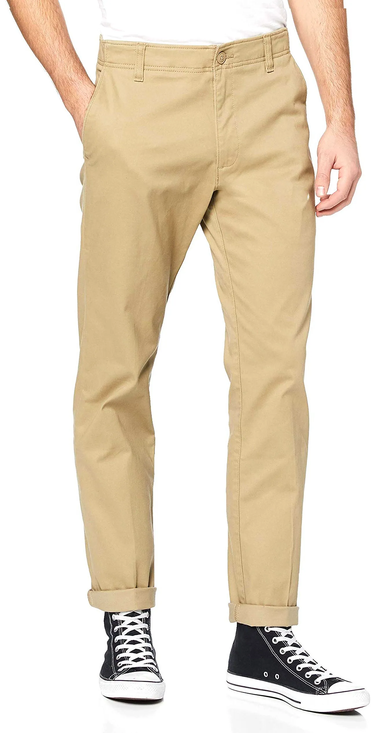 Lee Extreme Motion Slim Stretch Chino Trousers Taupe