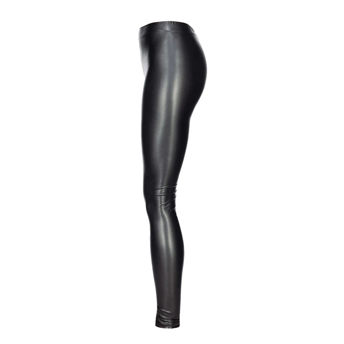 LEGGINGS GINSENG Donna Nero Limousine