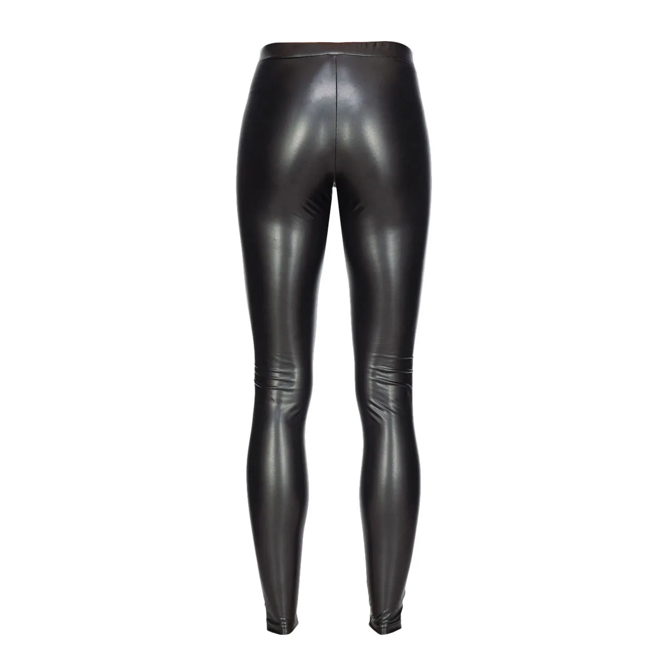 LEGGINGS GINSENG Donna Nero Limousine