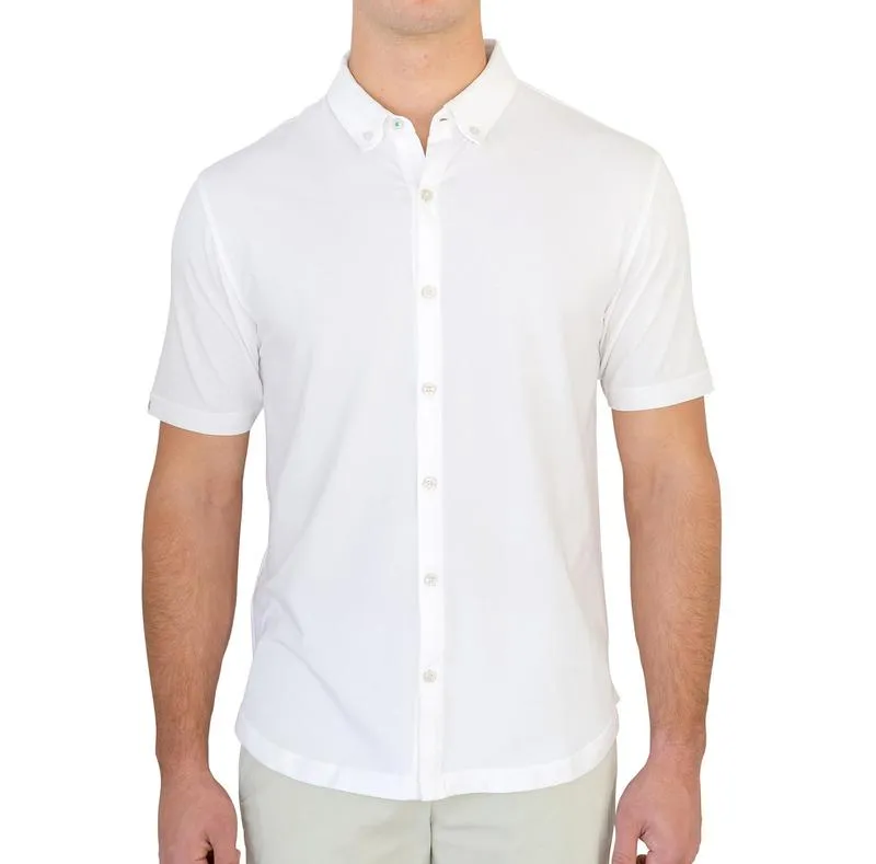 Linksoul Anza Heathered Button-Down Shirt