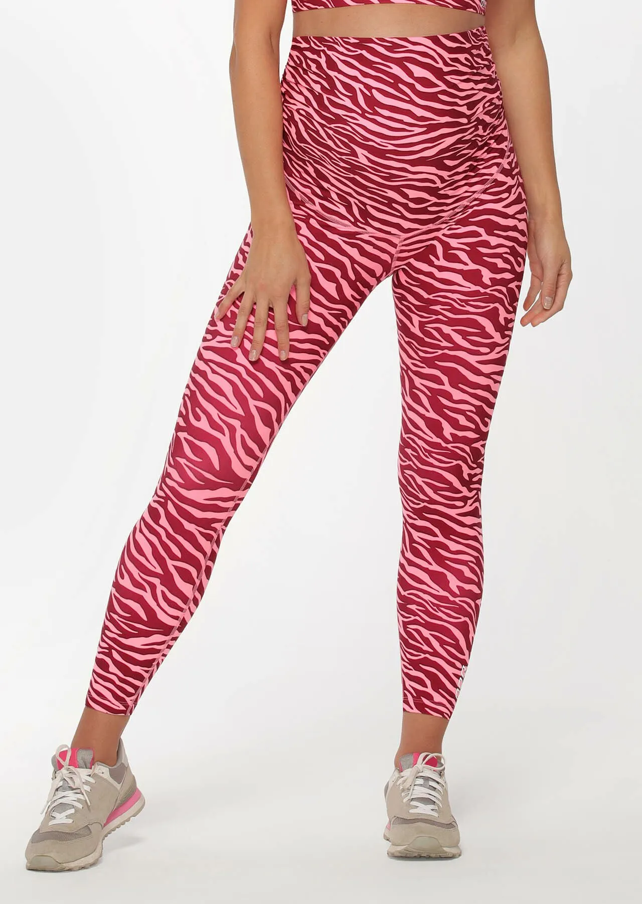 LJ Maternity Ankle Biter Leggings | Print | Tights and Leggings | Lorna Jane Australia