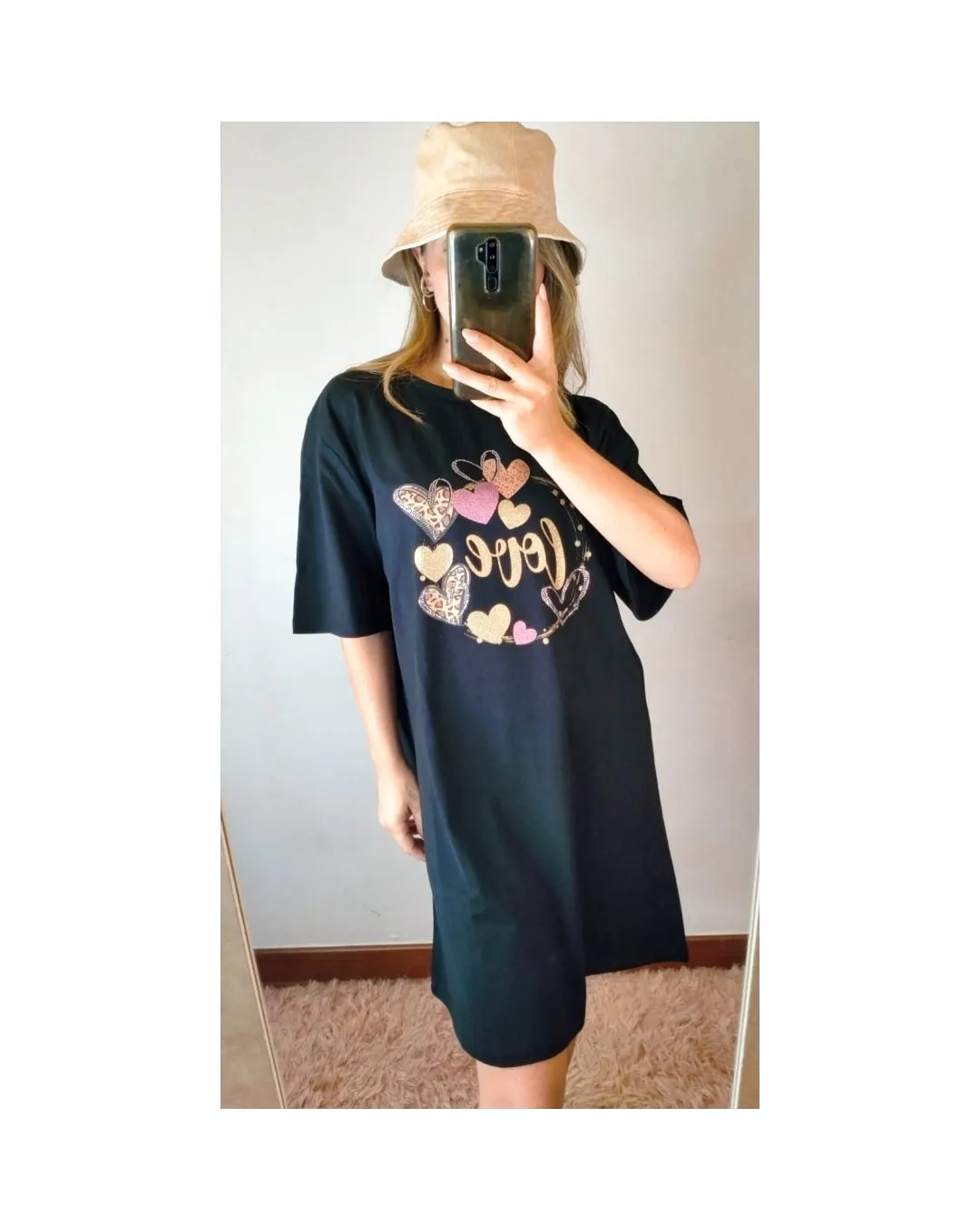 Long Tshirt Cuori Leo!