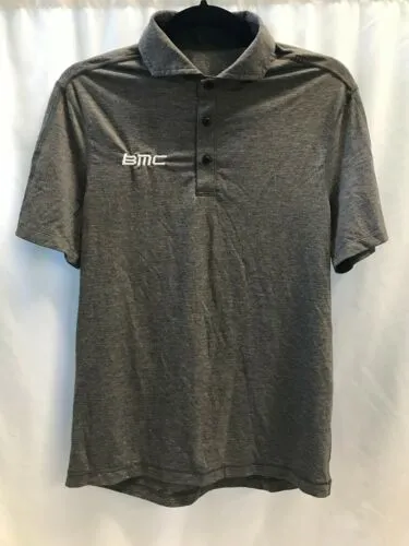 Lululemon Men's BMC Cycling Polo Shirt Grey USED