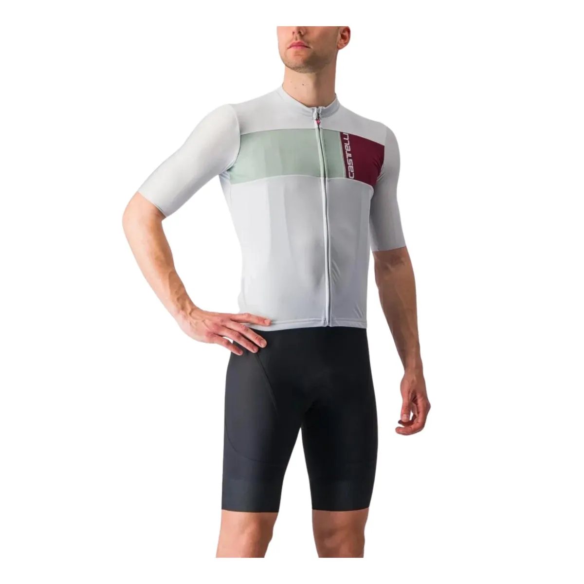 Maillot Castelli Prologo 7 White Red