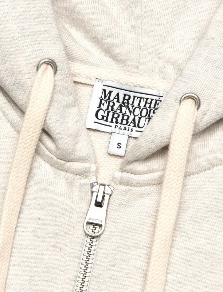 Marithe + Francois Girbaud  |[MARITHE]★CLASSIC LOGO HOODIE ZIPUP