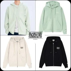 Marithe + Francois Girbaud  |[MARITHE]★CLASSIC LOGO HOODIE ZIPUP