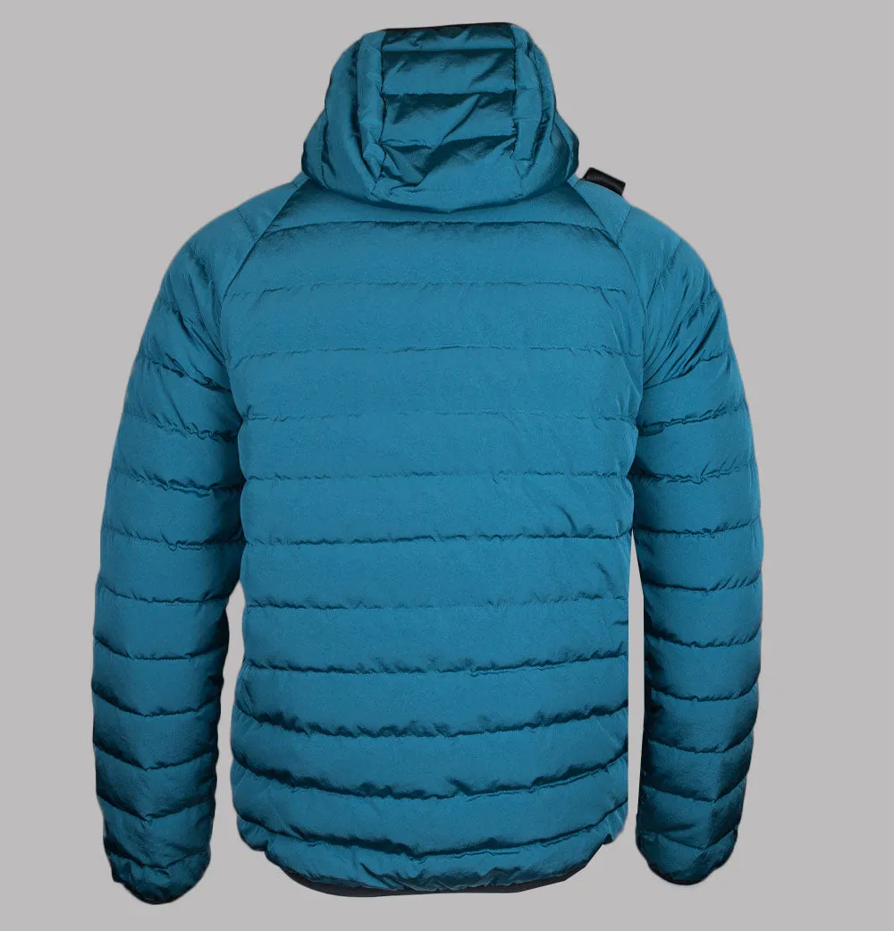 Ma.Strum Hooded Down Jacket Storm Blue