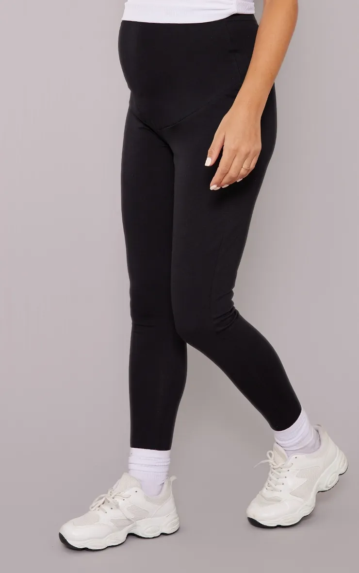 Maternity Black Bump Support Leggings