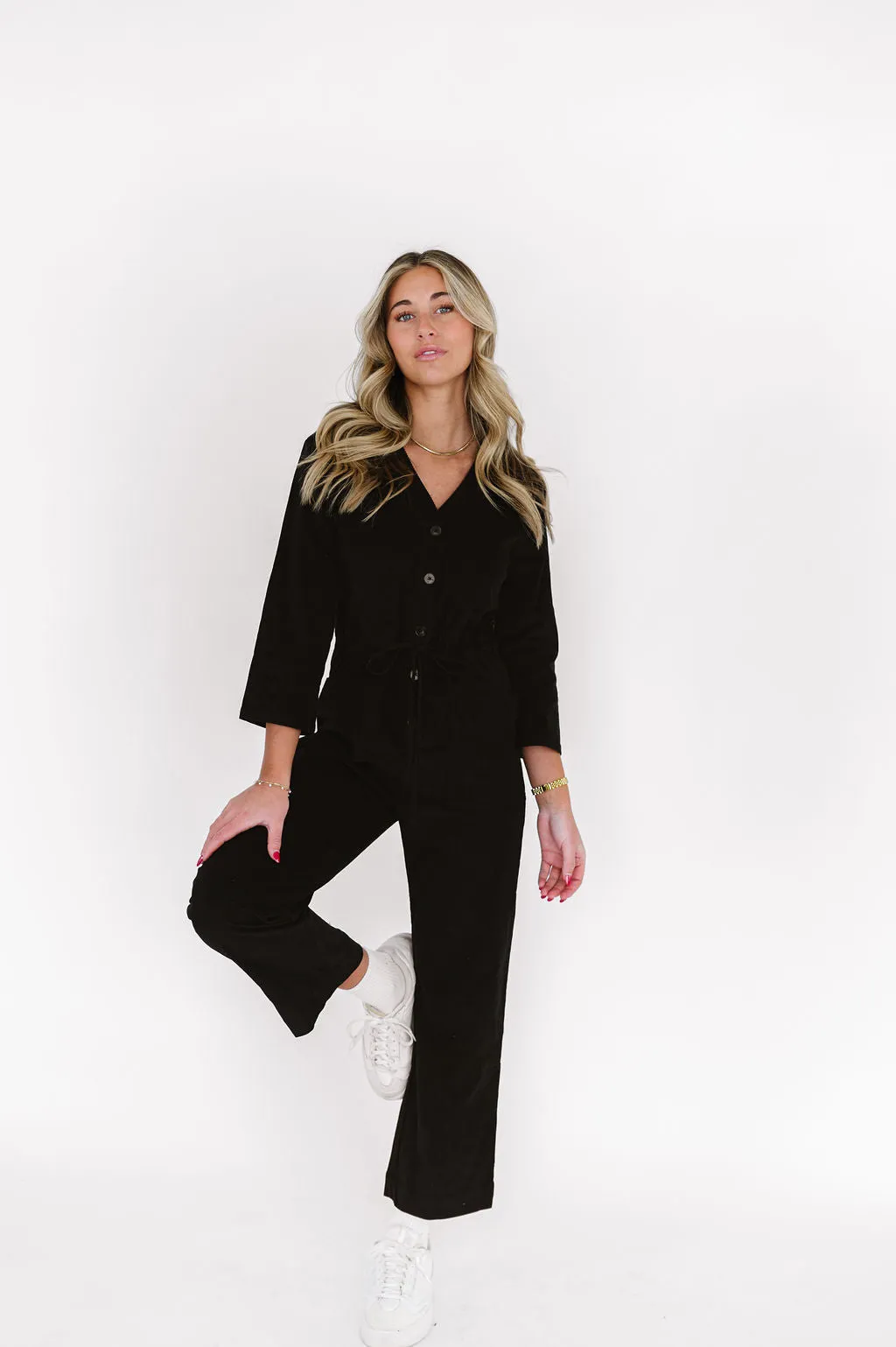 Mavis Jumpsuit in Black