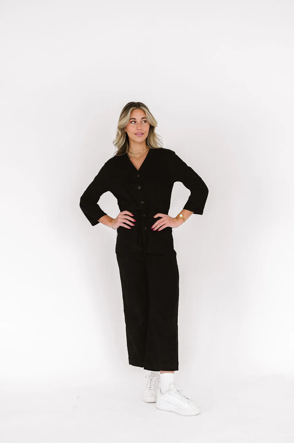 Mavis Jumpsuit in Black