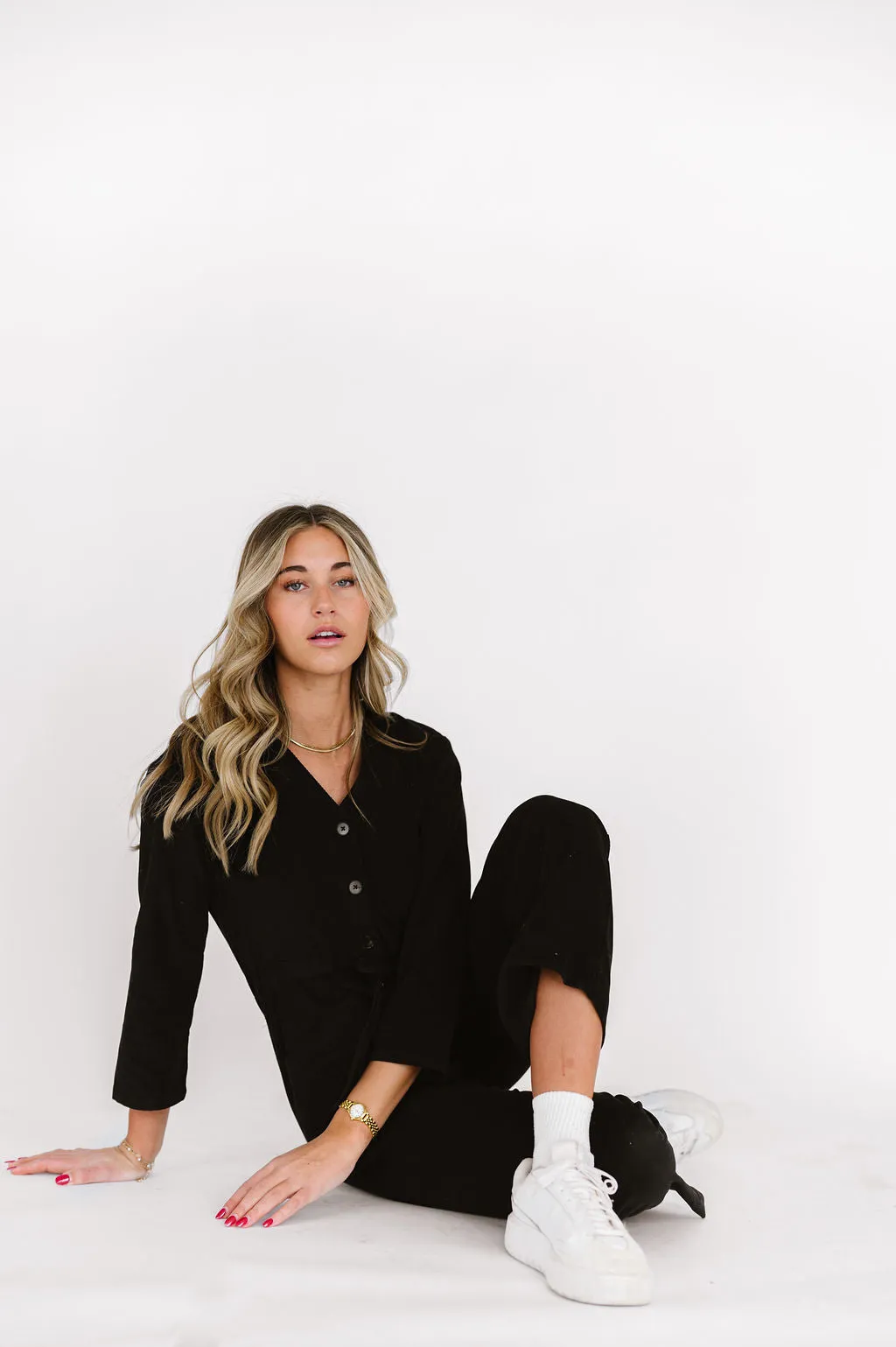 Mavis Jumpsuit in Black