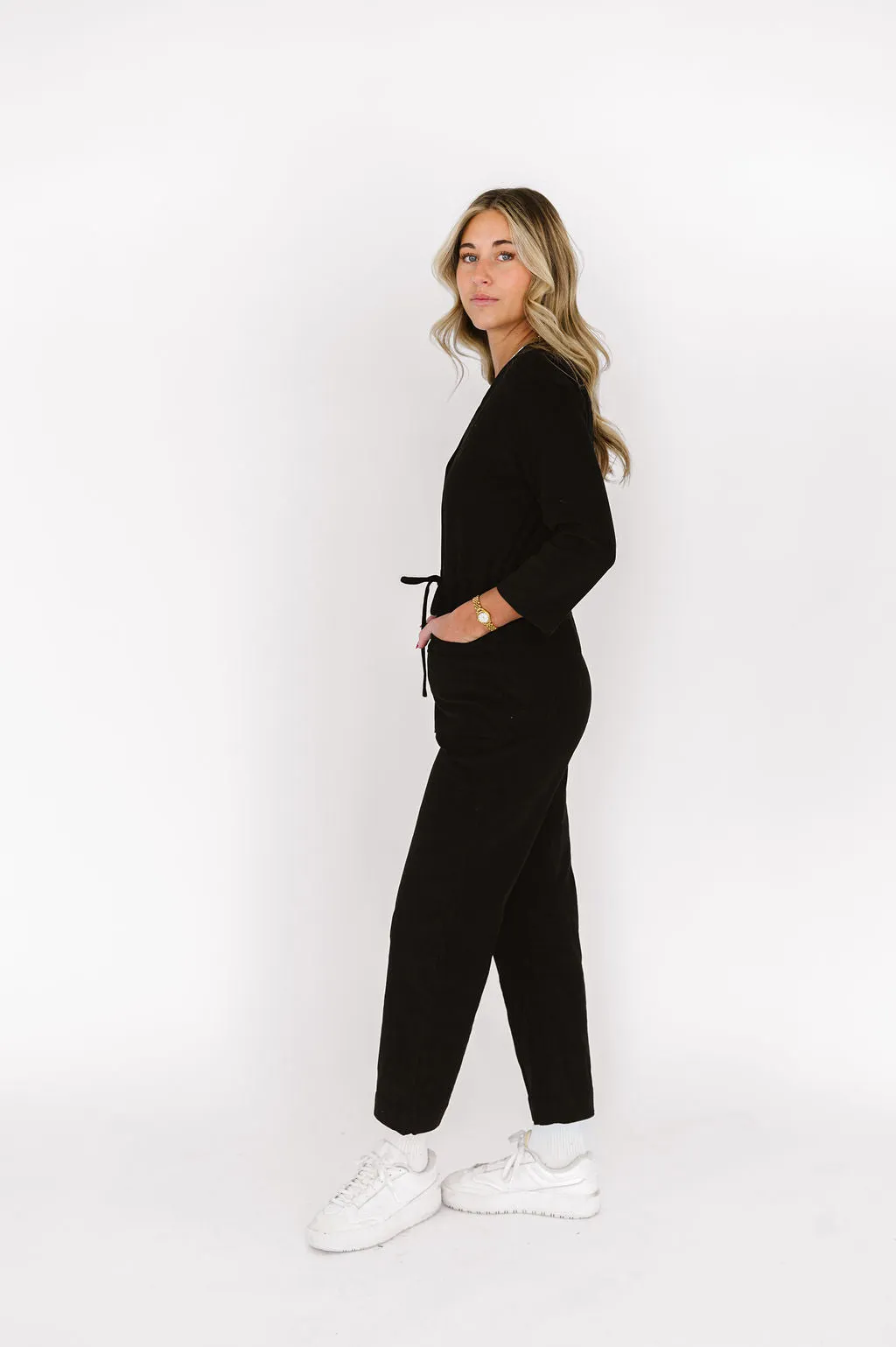 Mavis Jumpsuit in Black