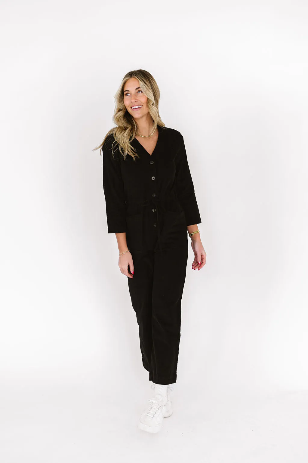 Mavis Jumpsuit in Black