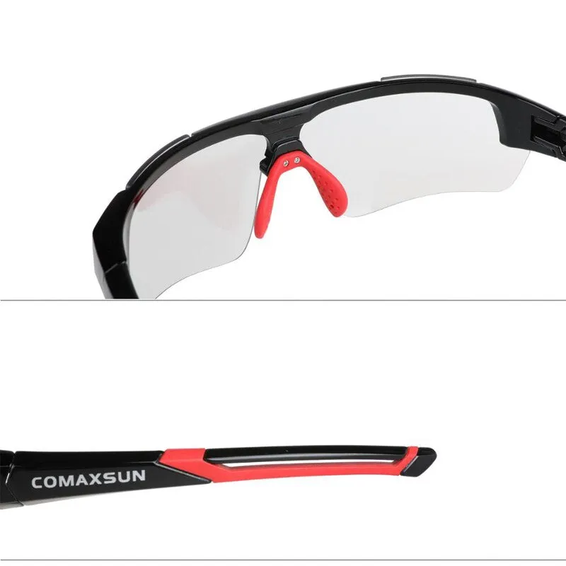 Men and Women Photochromic Discoloration MTB Cycling Sunglasses