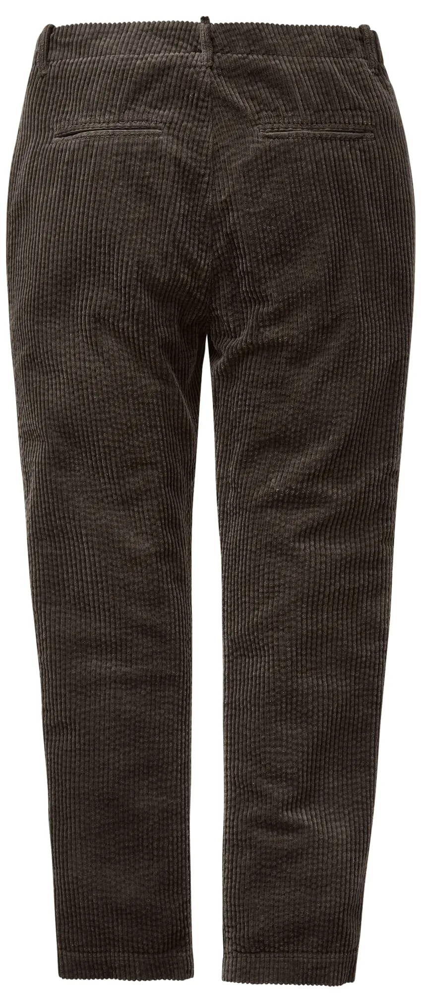 Men corduroy pants buttoned, Graphite | Manufactum