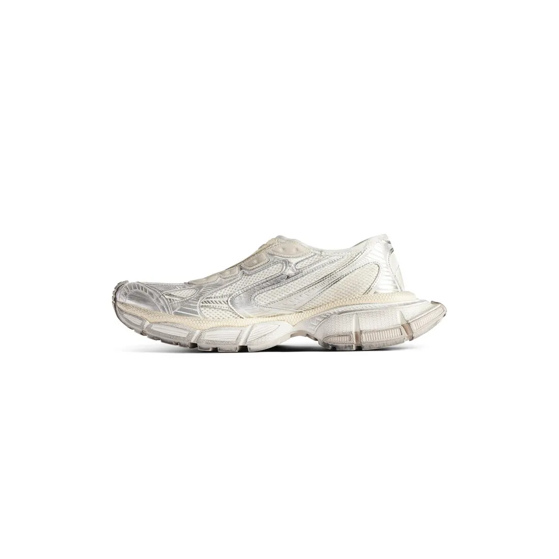      Men's 3xl Slip On Sneaker  in Eggshell 