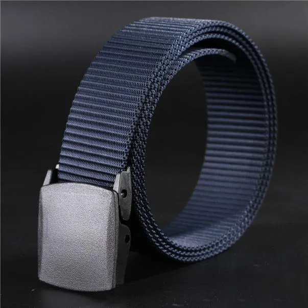 Men's Adjustable Outdoor Tactical Waist Belt With Buckle